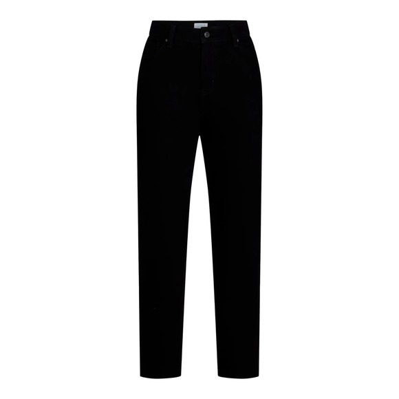 Time and Tru Womens Jeans‎ Size 18 Black High Rise Raw Hem Cigarette 32 Inseam - Picture 4 of 7